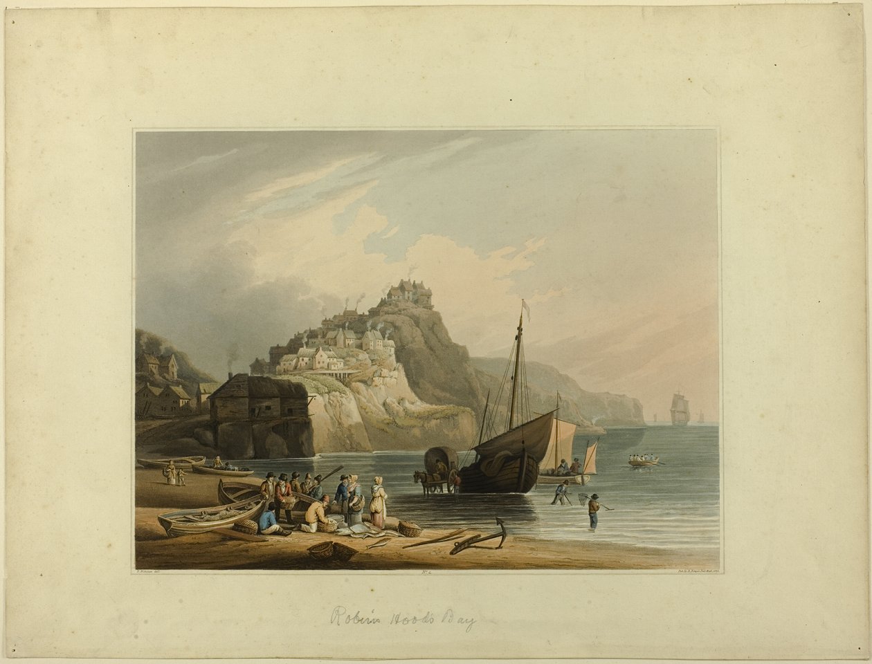 Zatoka Robin Hooda autorstwa Francis Nicholson