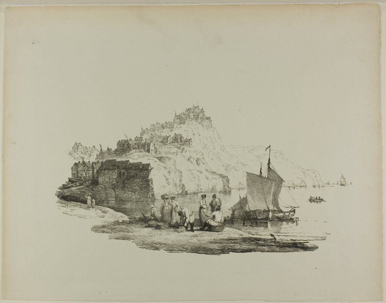 Zatoka Robin Hooda, Yorkshire autorstwa Francis Nicholson