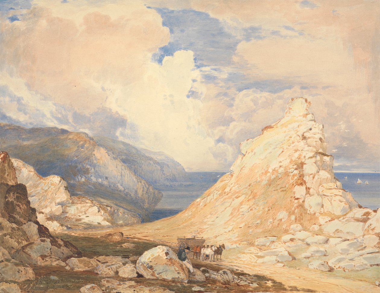 Dolina skał, Lynton, Północny Devon autorstwa Francis Oliver Finch