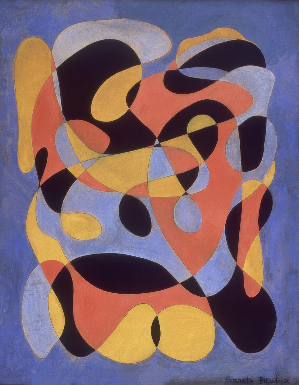 Kompozycja abstrakcyjna autorstwa Francis Picabia