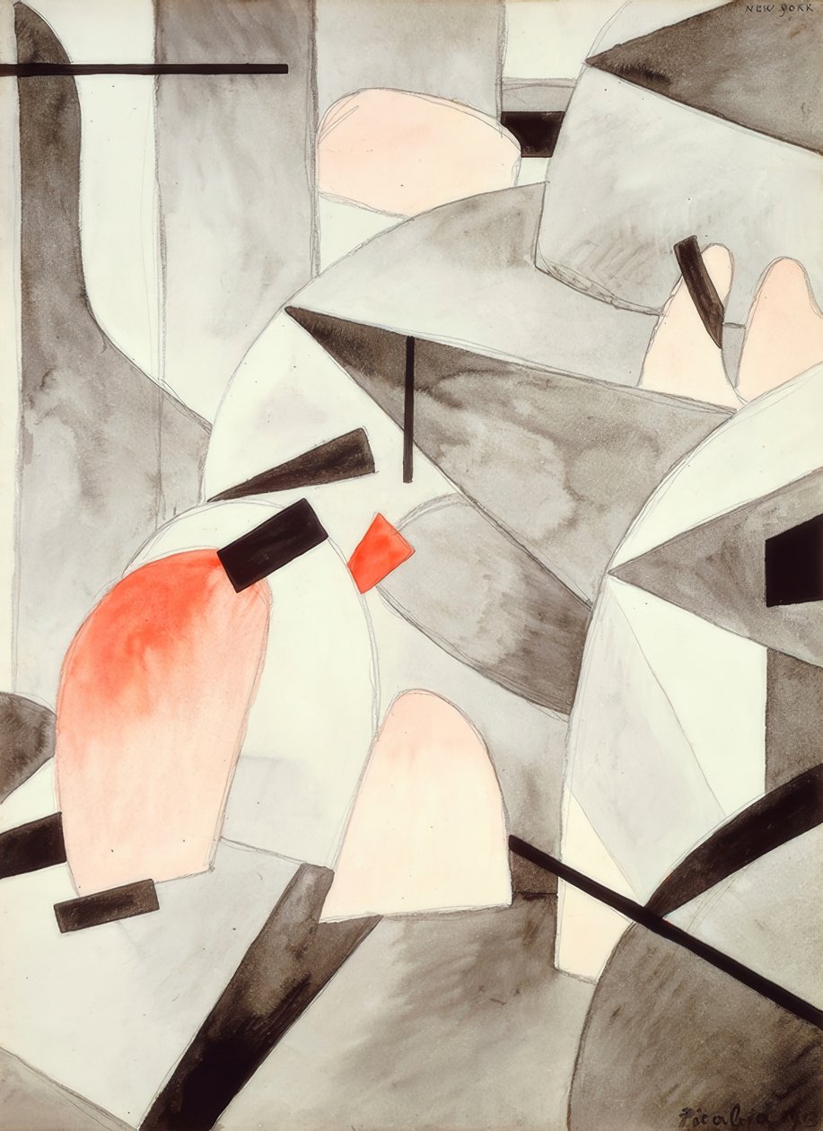 Wejście do Nowego Jorku autorstwa Francis Picabia