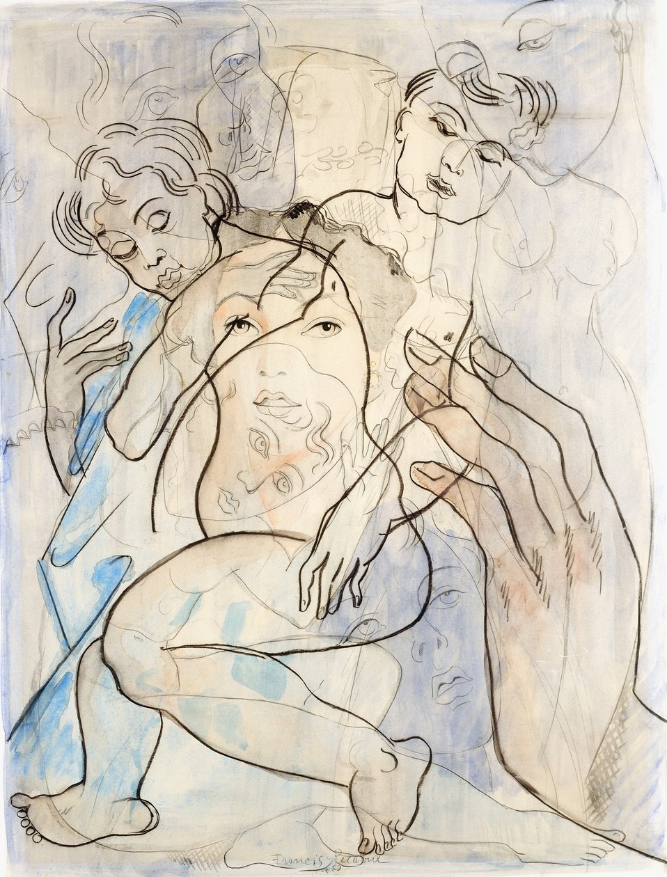 Twarze autorstwa Francis Picabia