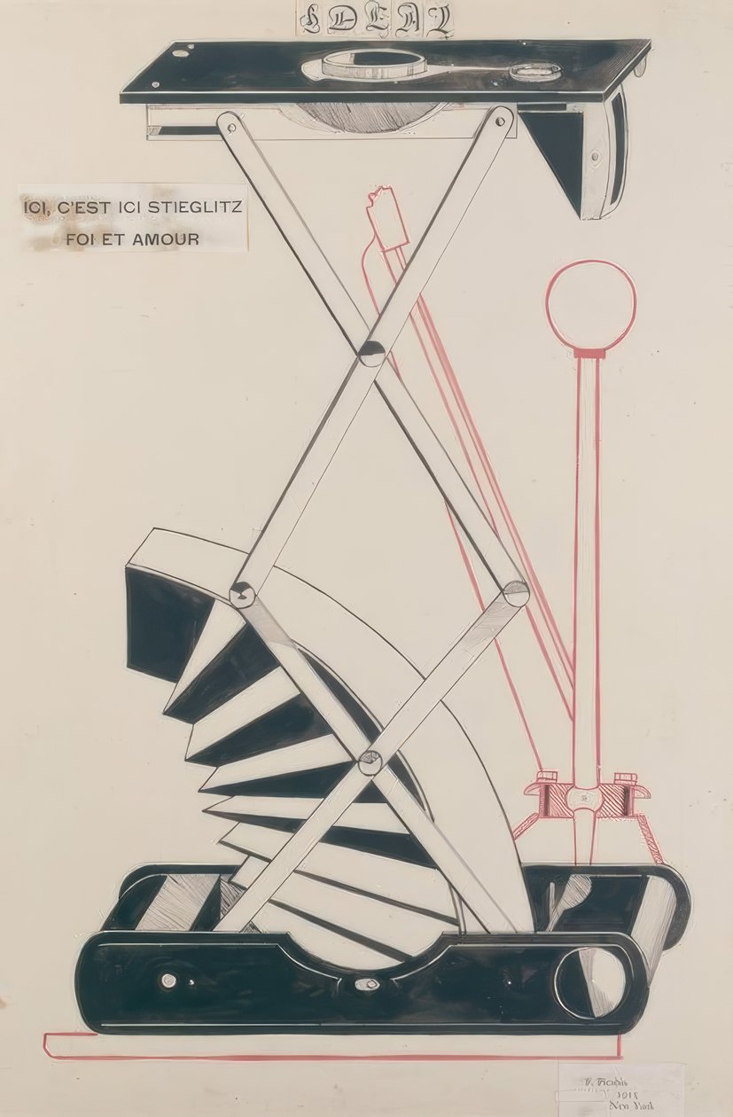 To jest Stieglitz Wiara i miłość autorstwa Francis Picabia