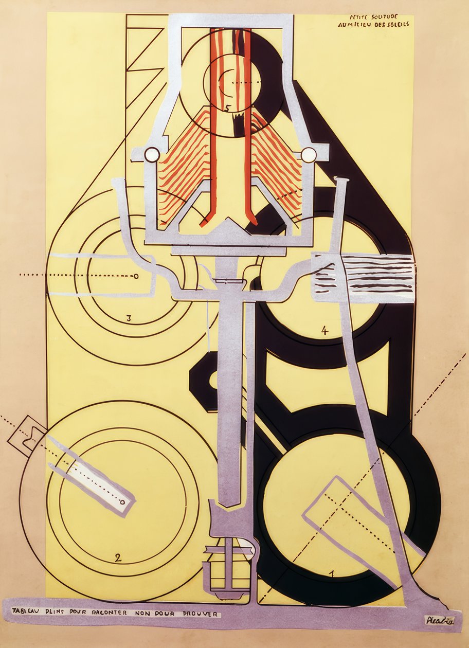 Mała samotność wśród słońc autorstwa Francis Picabia