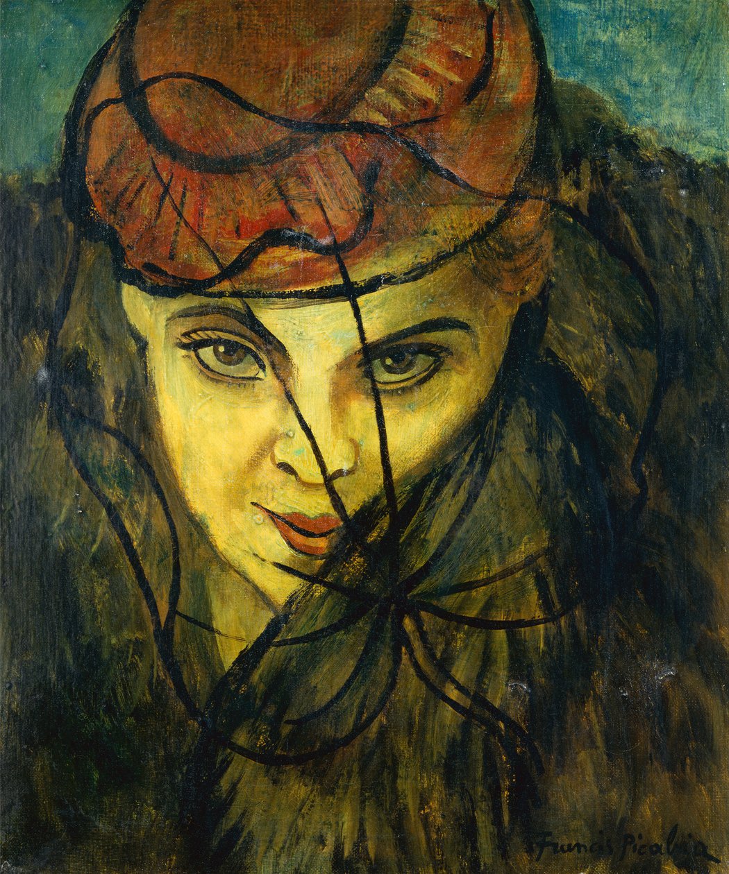 Portret kobiety autorstwa Francis Picabia