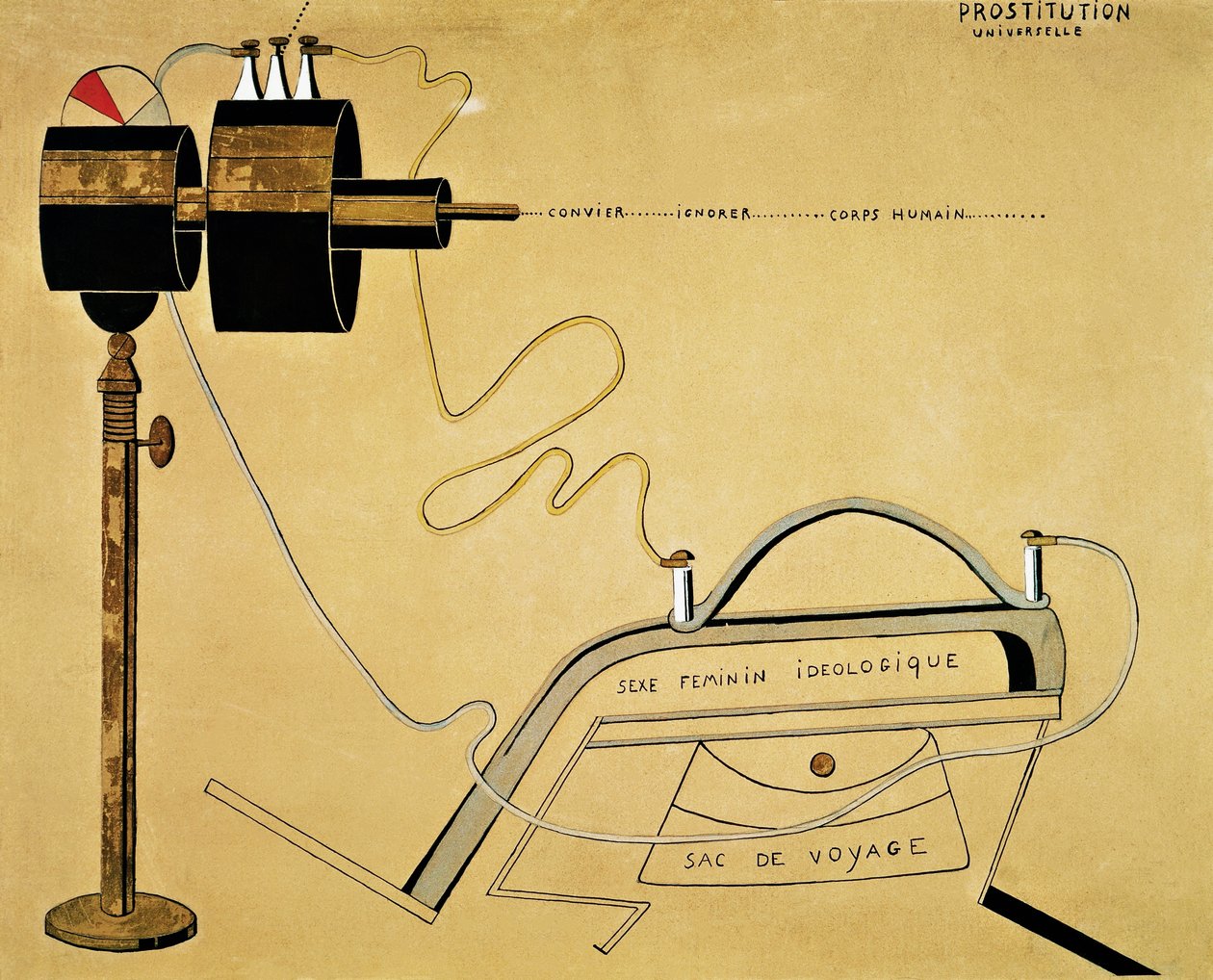 Powszechna prostytucja autorstwa Francis Picabia