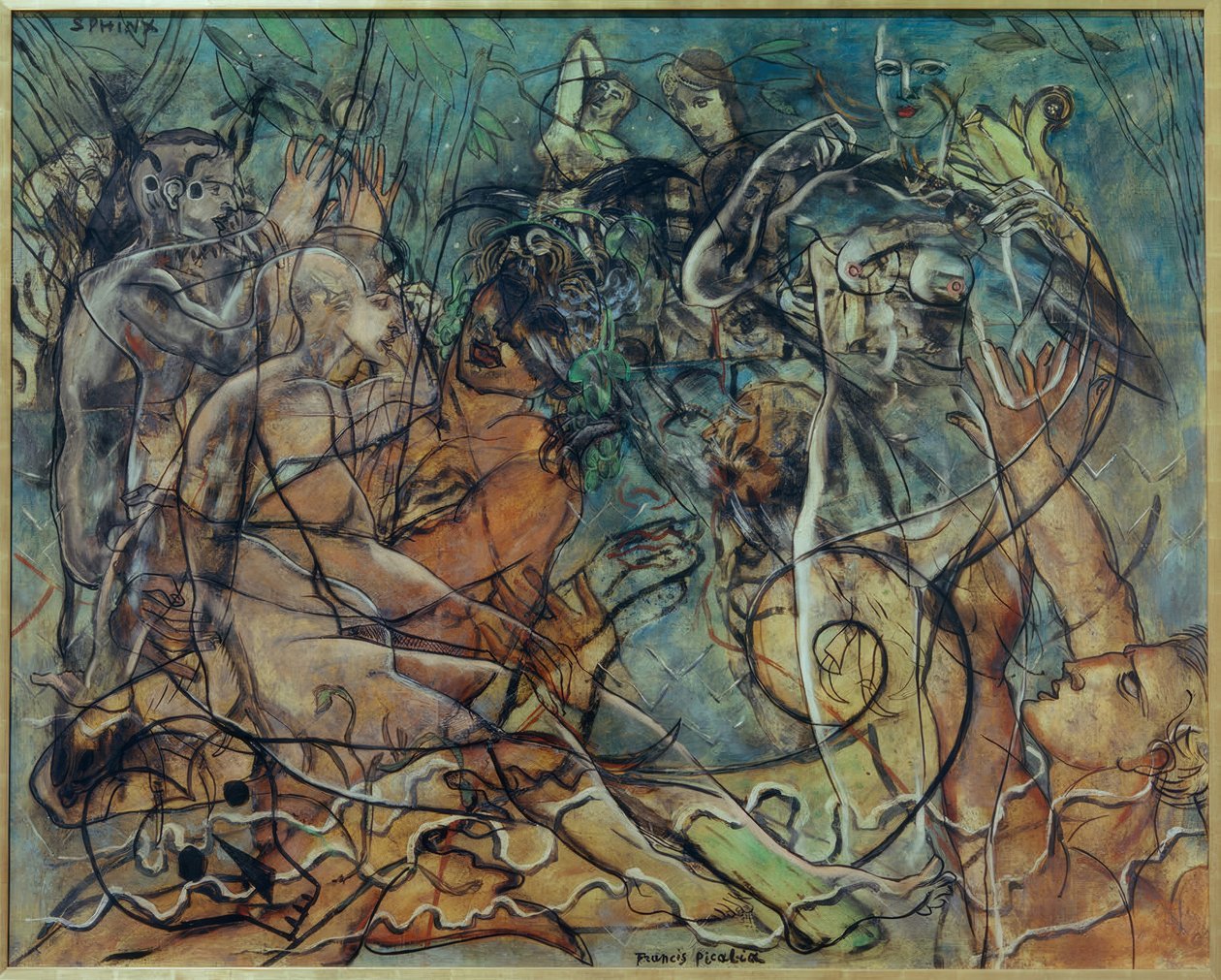 Sfinks autorstwa Francis Picabia