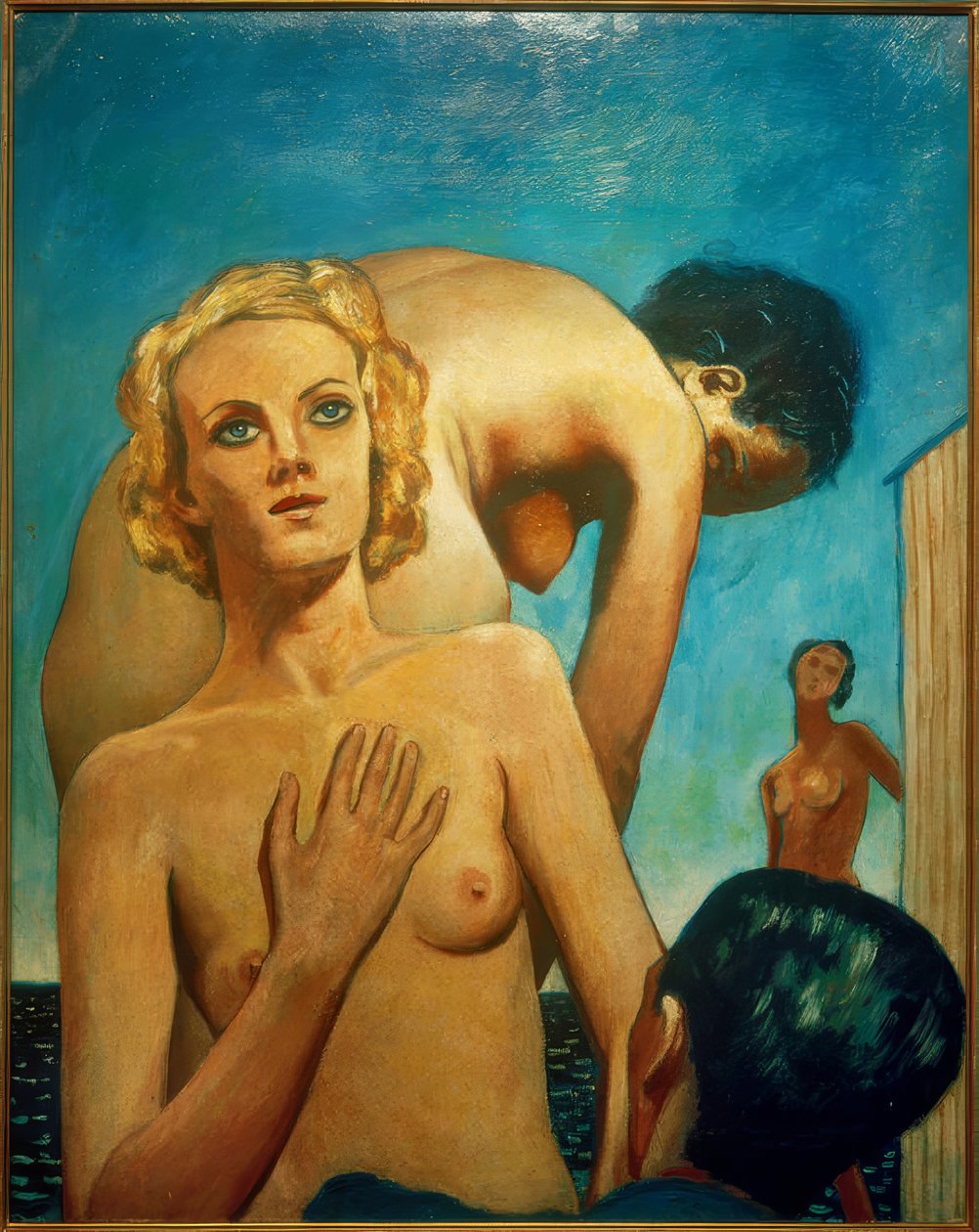 Kąpiący się / Akty nad morzem autorstwa Francis Picabia