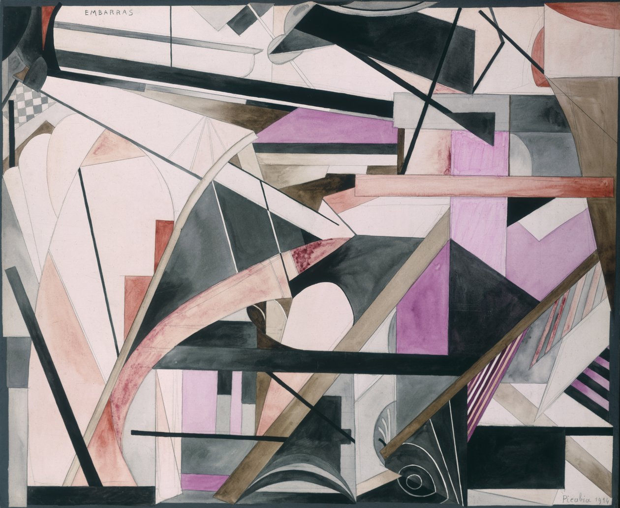 Kłopoty autorstwa Francis Picabia