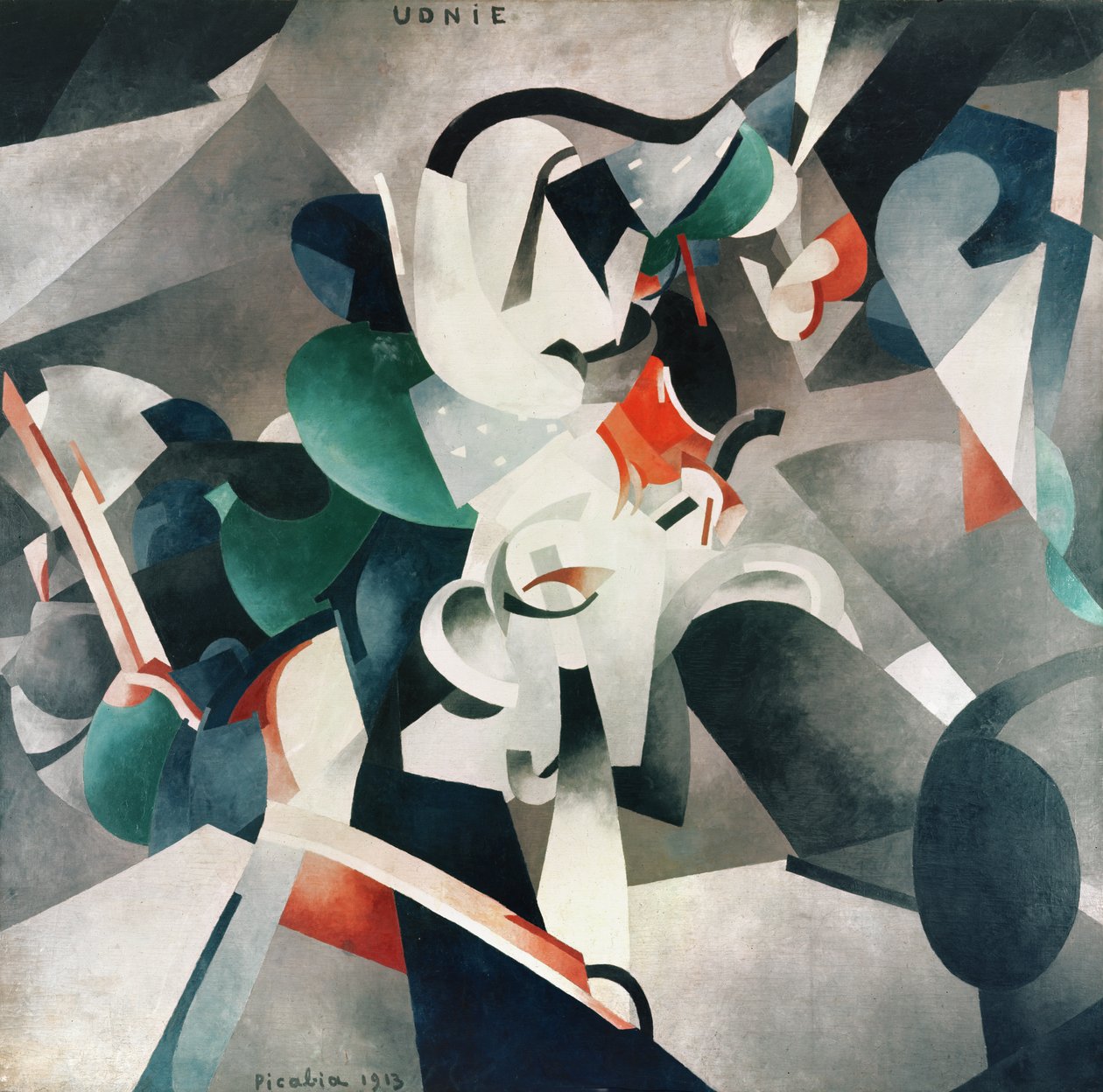 Udnie, młoda amerykańska dziewczyna autorstwa Francis Picabia