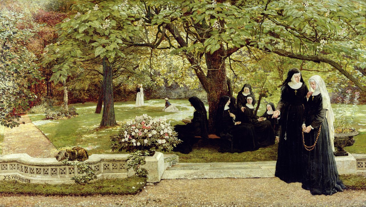 Ogród Covent autorstwa Francis S. Walker