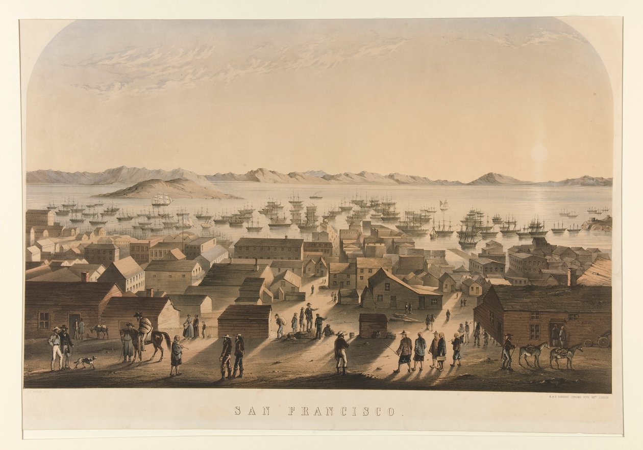 San Francisco autorstwa Francis Samuel Marryat