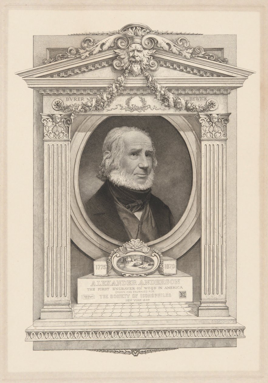 Portret Aleksandra Andersona autorstwa Francis Scott King