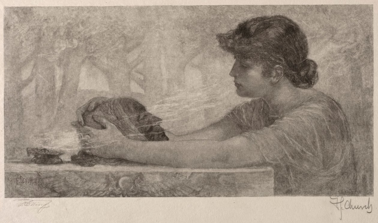 Sybilla, 1887. autorstwa Francis Scott King
