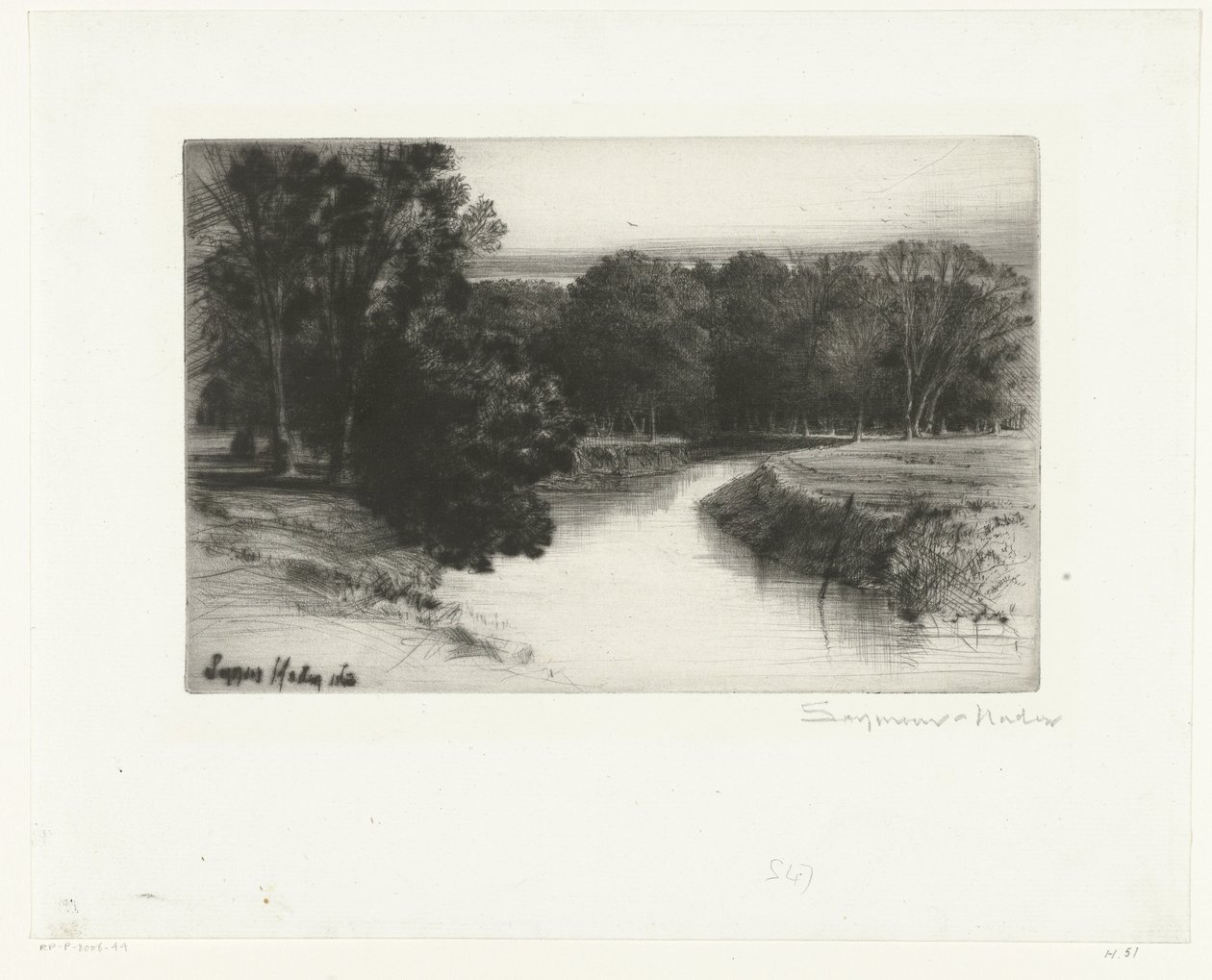Zachód słońca w Irlandii Zachód słońca w Irlandii autorstwa Francis Seymour Haden (Sir) (signed by artist)