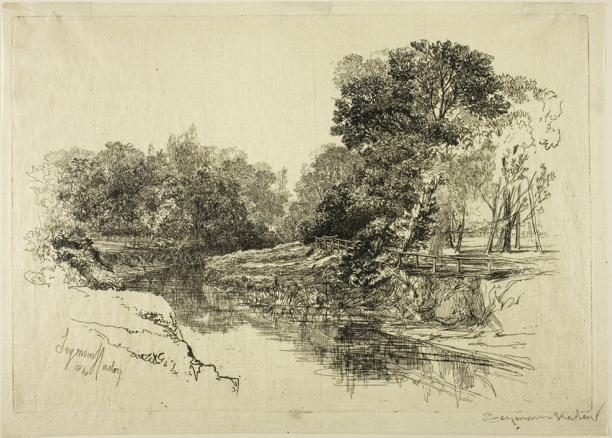 Rzeka w Irlandii autorstwa Francis Seymour Haden