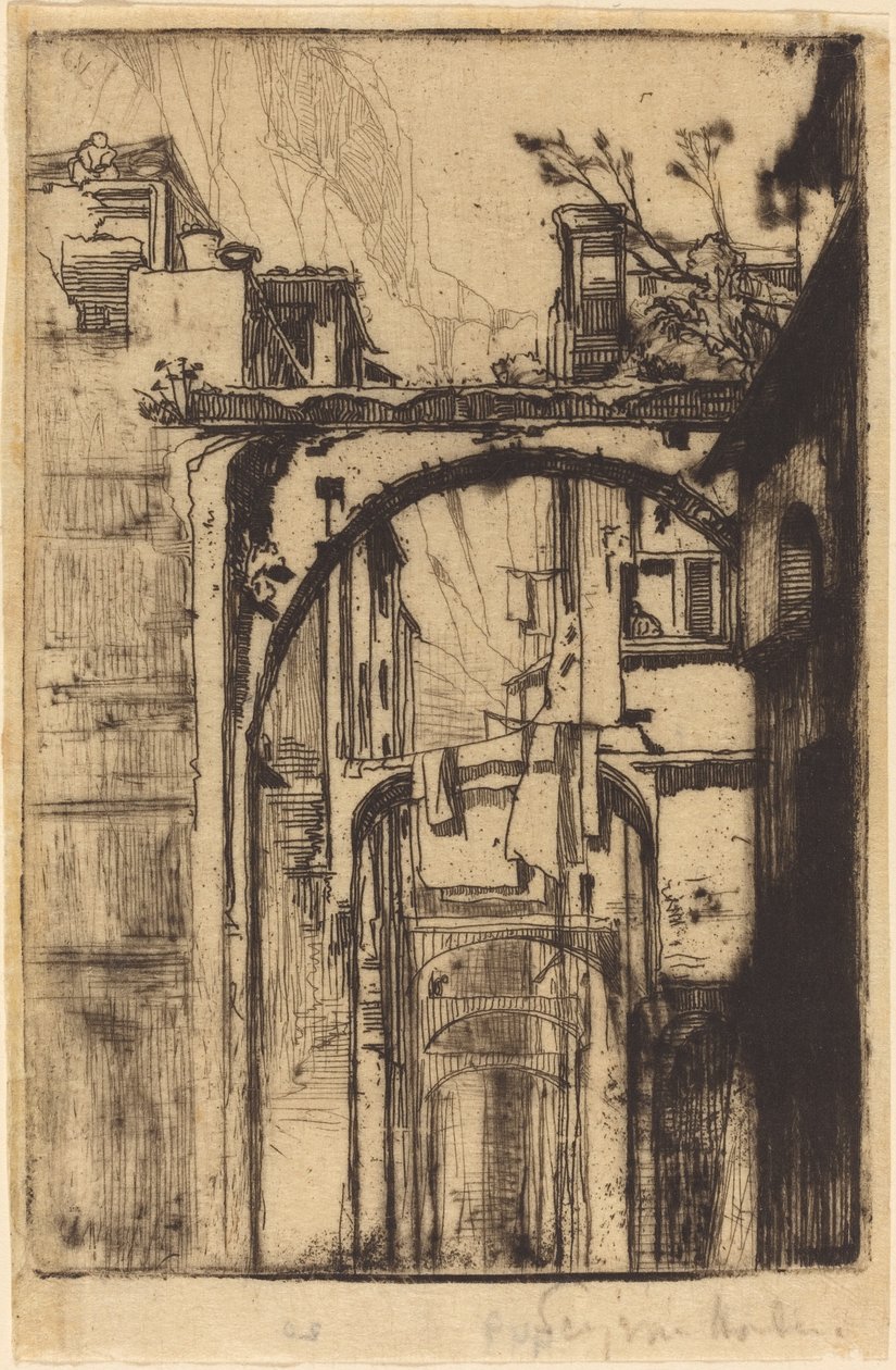 Amalfi autorstwa Francis Seymour Haden