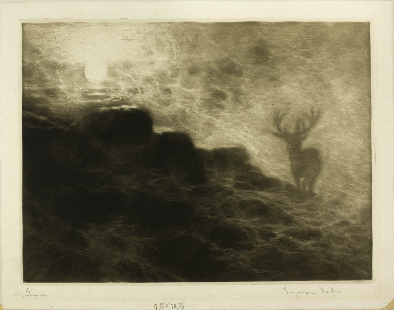 Wczesny ptaszek autorstwa Francis Seymour Haden