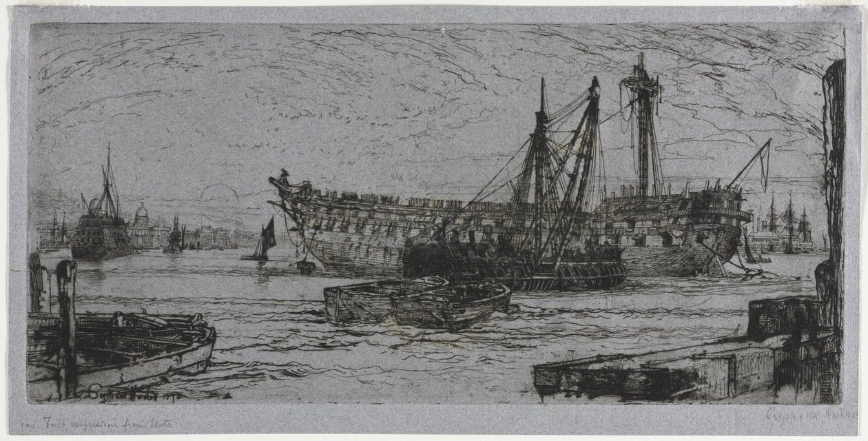 Zerwanie z Agamemnon autorstwa Francis Seymour Haden