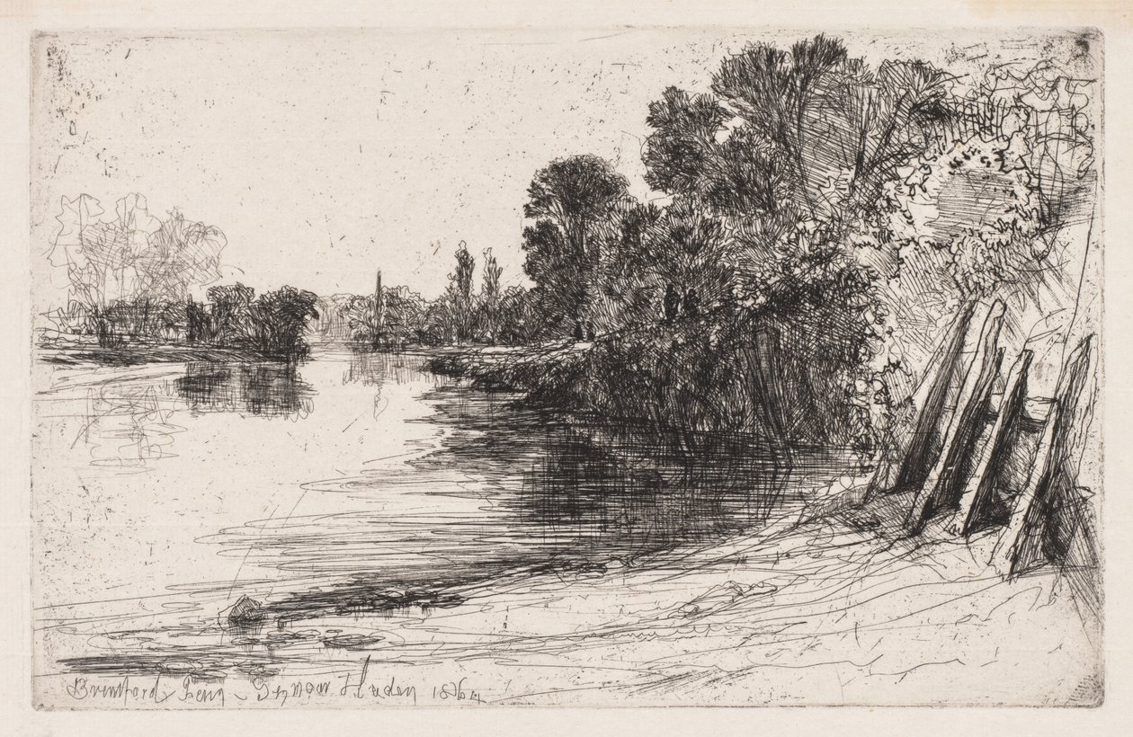 Prom Brentford autorstwa Francis Seymour Haden