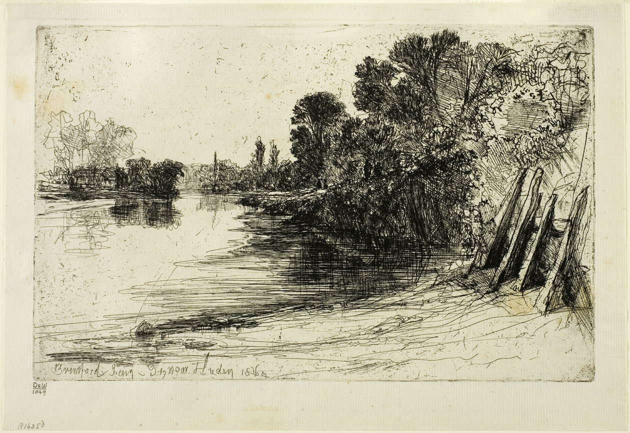 Prom Brentford autorstwa Francis Seymour Haden
