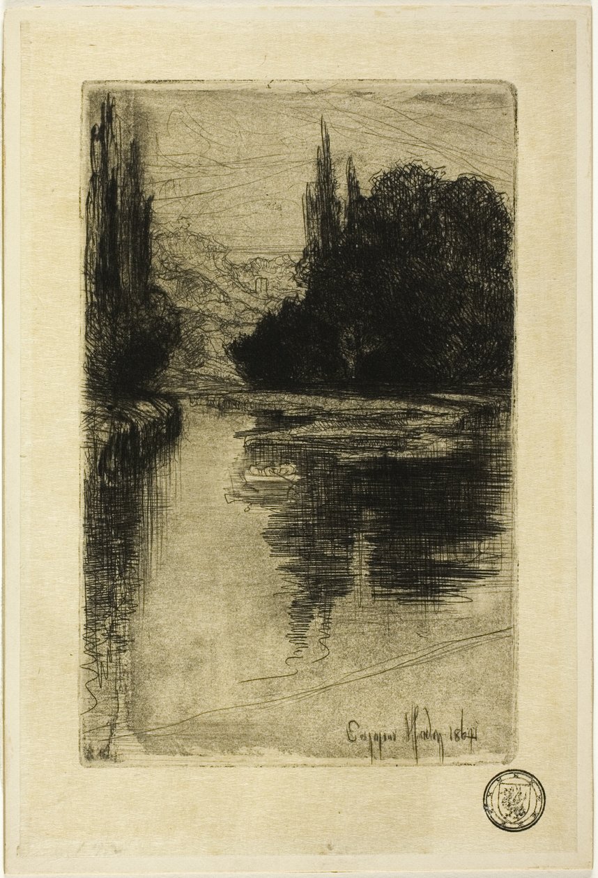 Wieczór autorstwa Francis Seymour Haden