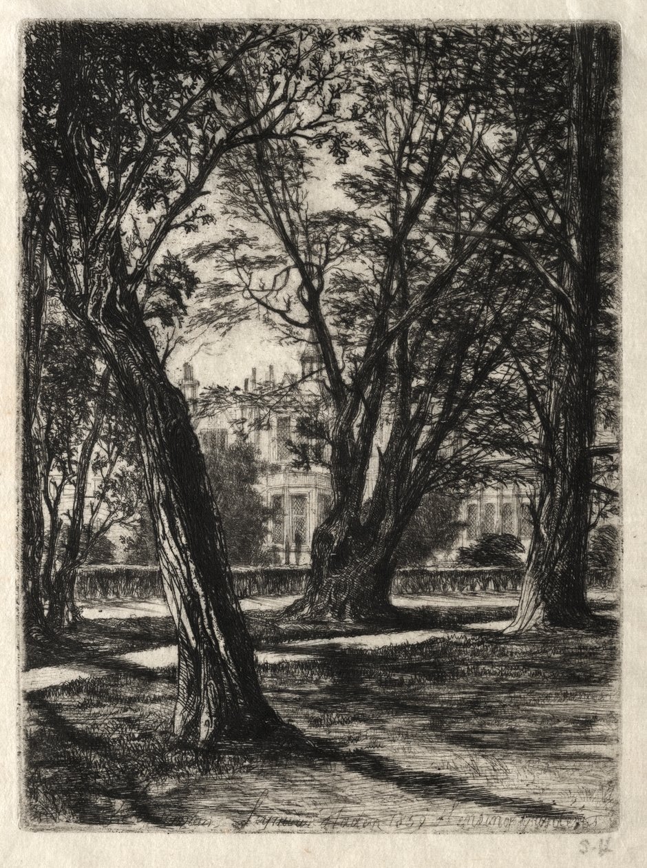 ogrody Kensington autorstwa Francis Seymour Haden