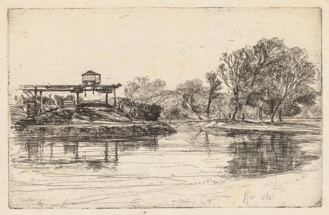 Kew autorstwa Francis Seymour Haden