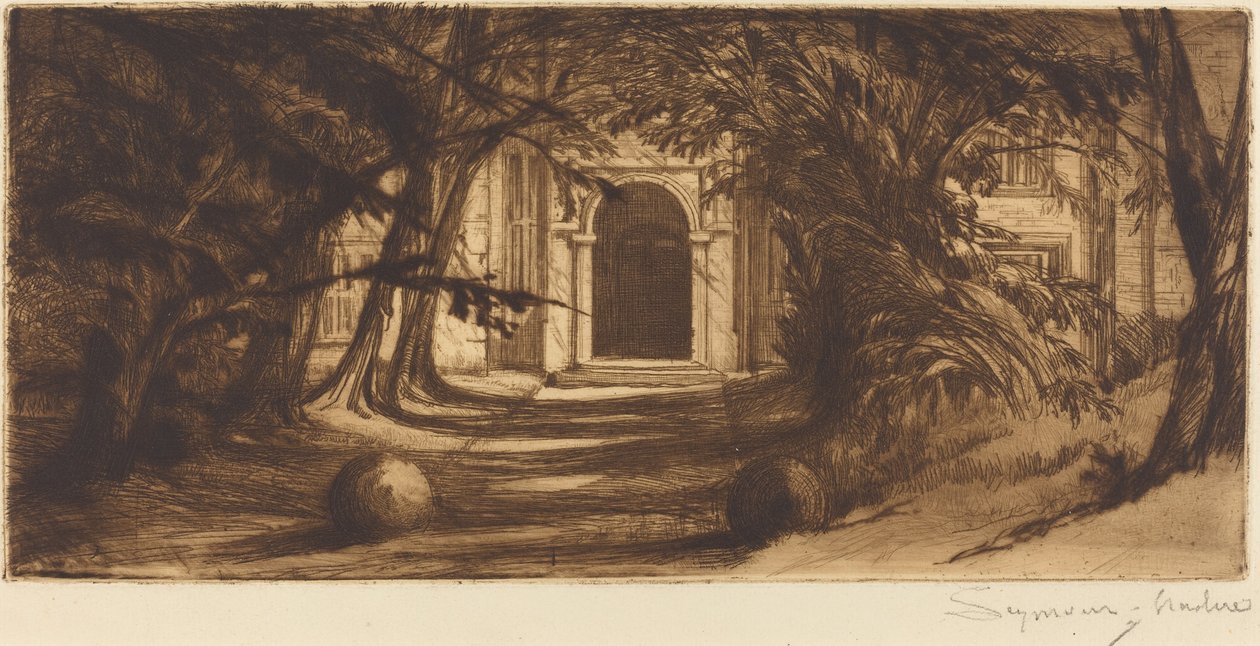 Sala Mytton autorstwa Francis Seymour Haden