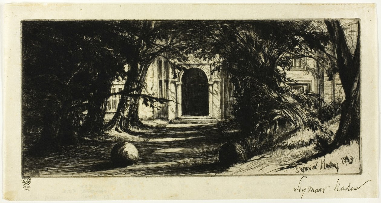 Sala Mytton autorstwa Francis Seymour Haden