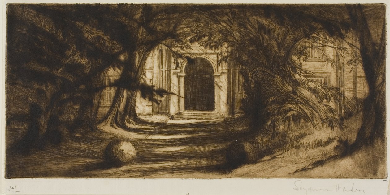 Sala Mytton autorstwa Francis Seymour Haden