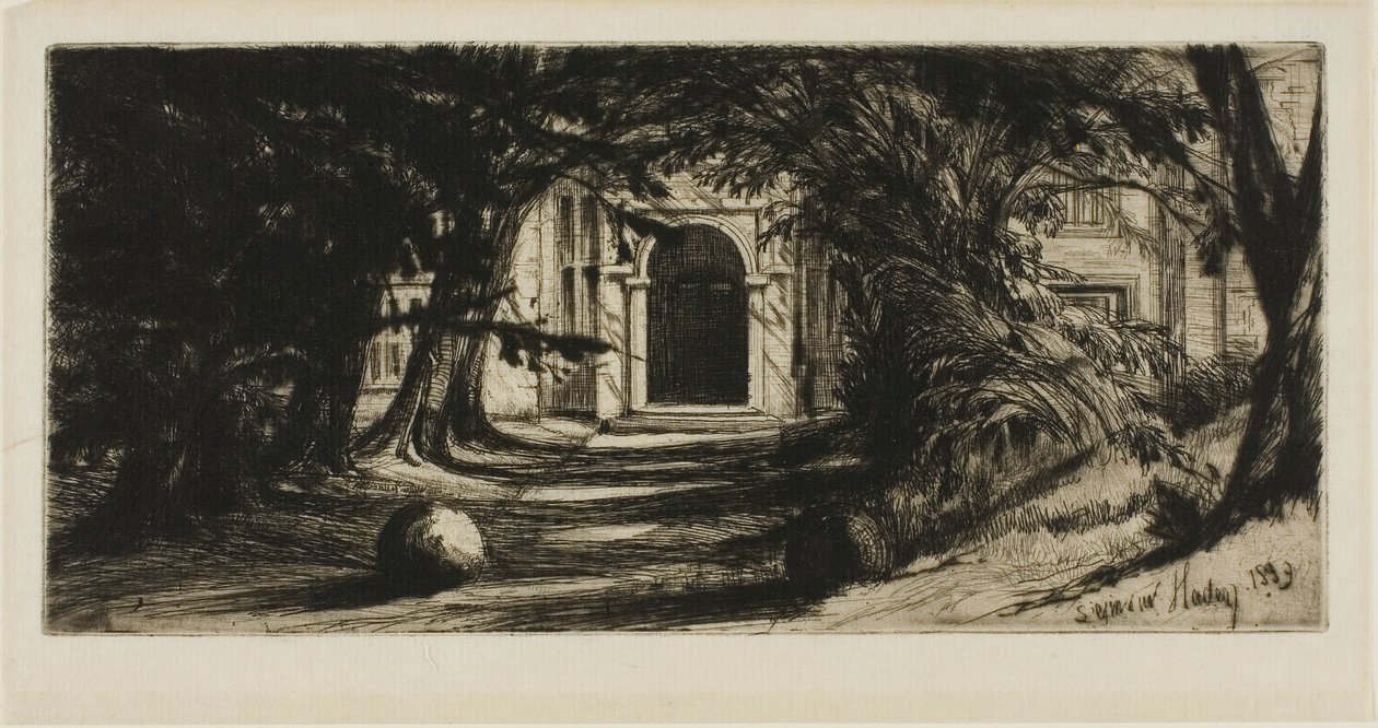 Sala Mytton autorstwa Francis Seymour Haden