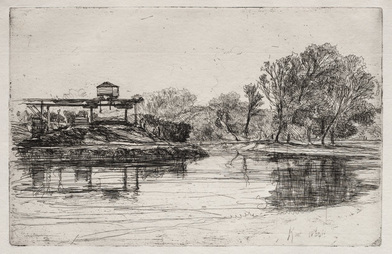 Naruszenie kolei autorstwa Francis Seymour Haden