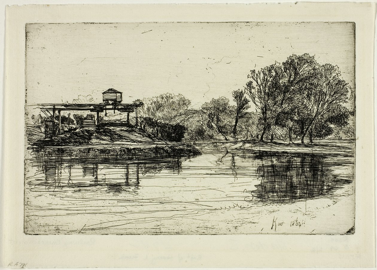 Naruszenie kolei autorstwa Francis Seymour Haden