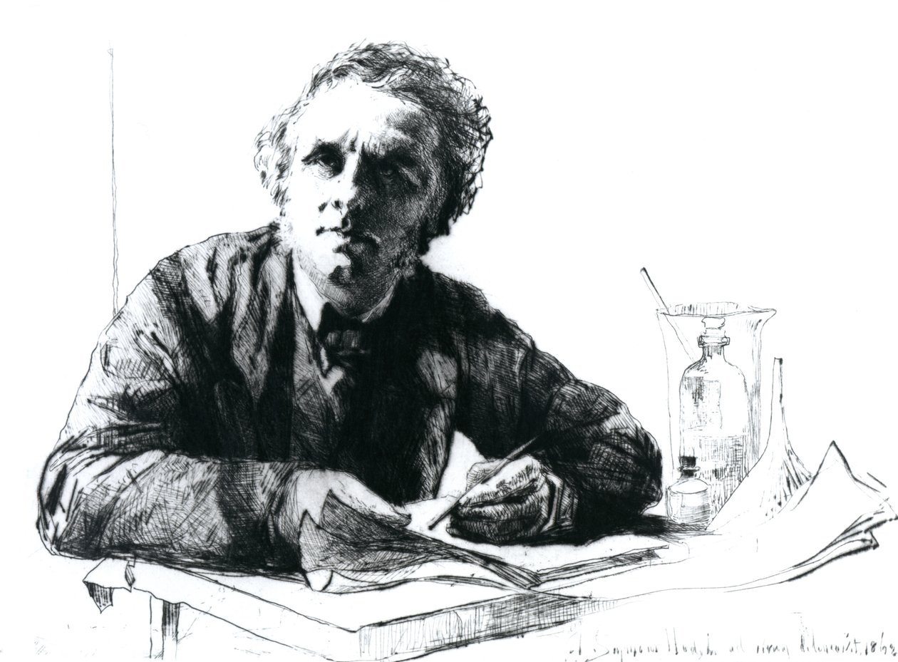 Autoportret, 1862 autorstwa Francis Seymour Haden