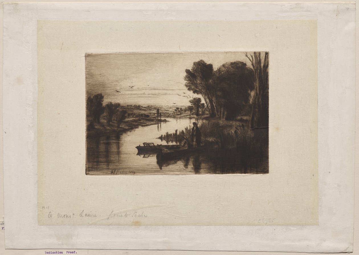 Thames Fisherman autorstwa Francis Seymour Haden
