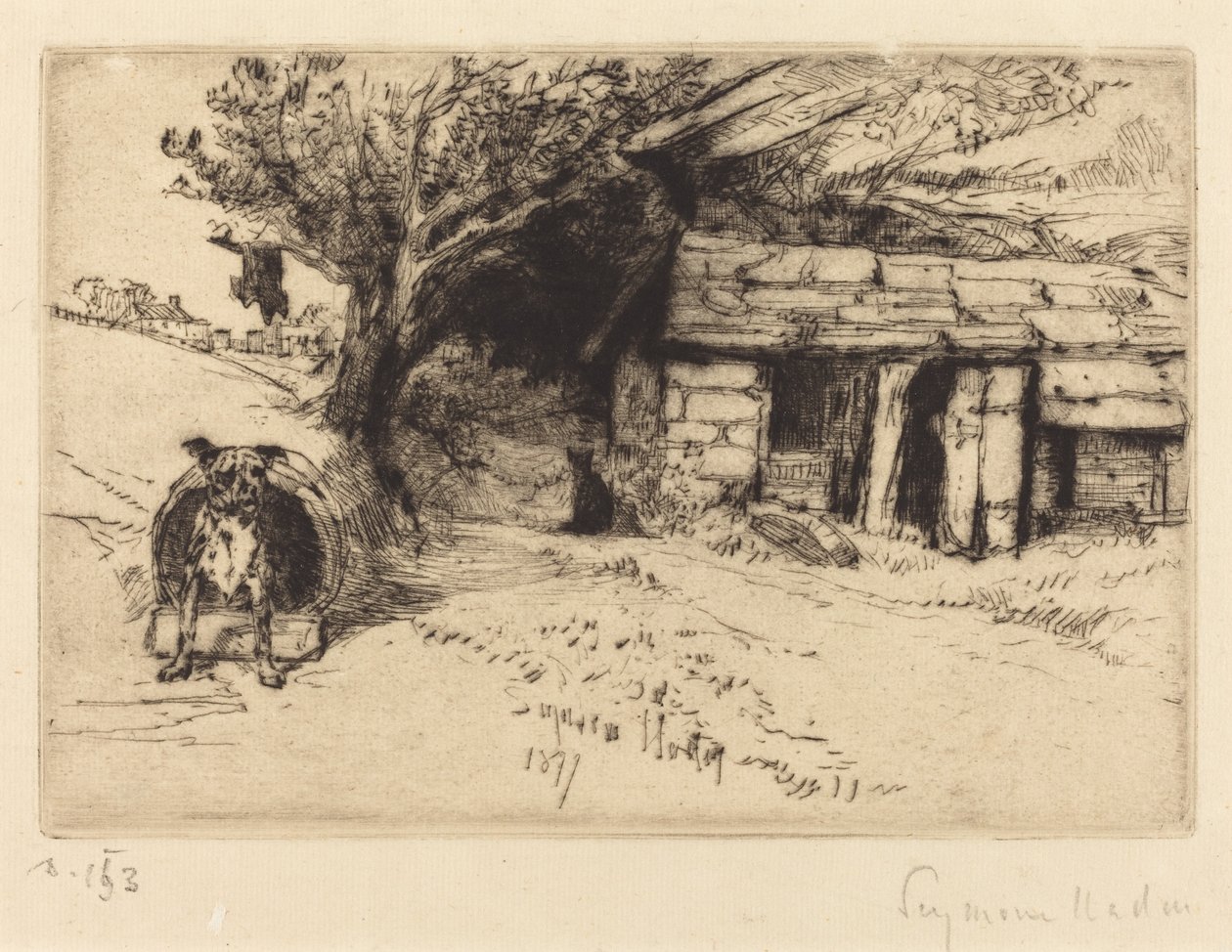 Kabina autorstwa Francis Seymour Haden