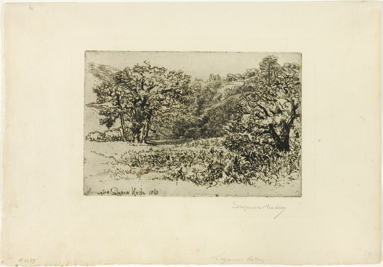 Stado autorstwa Francis Seymour Haden