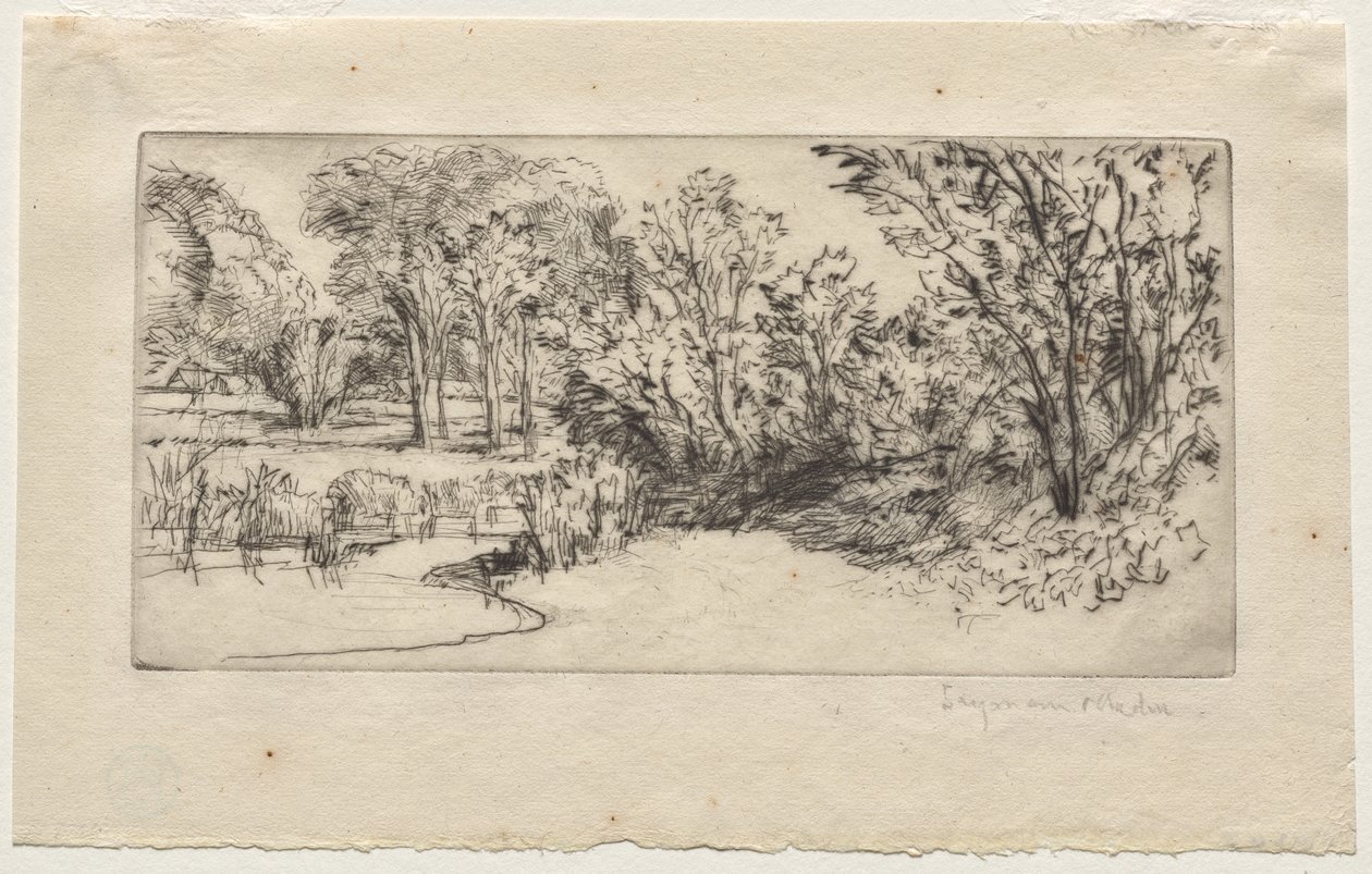 Mała Parafia Long autorstwa Francis Seymour Haden