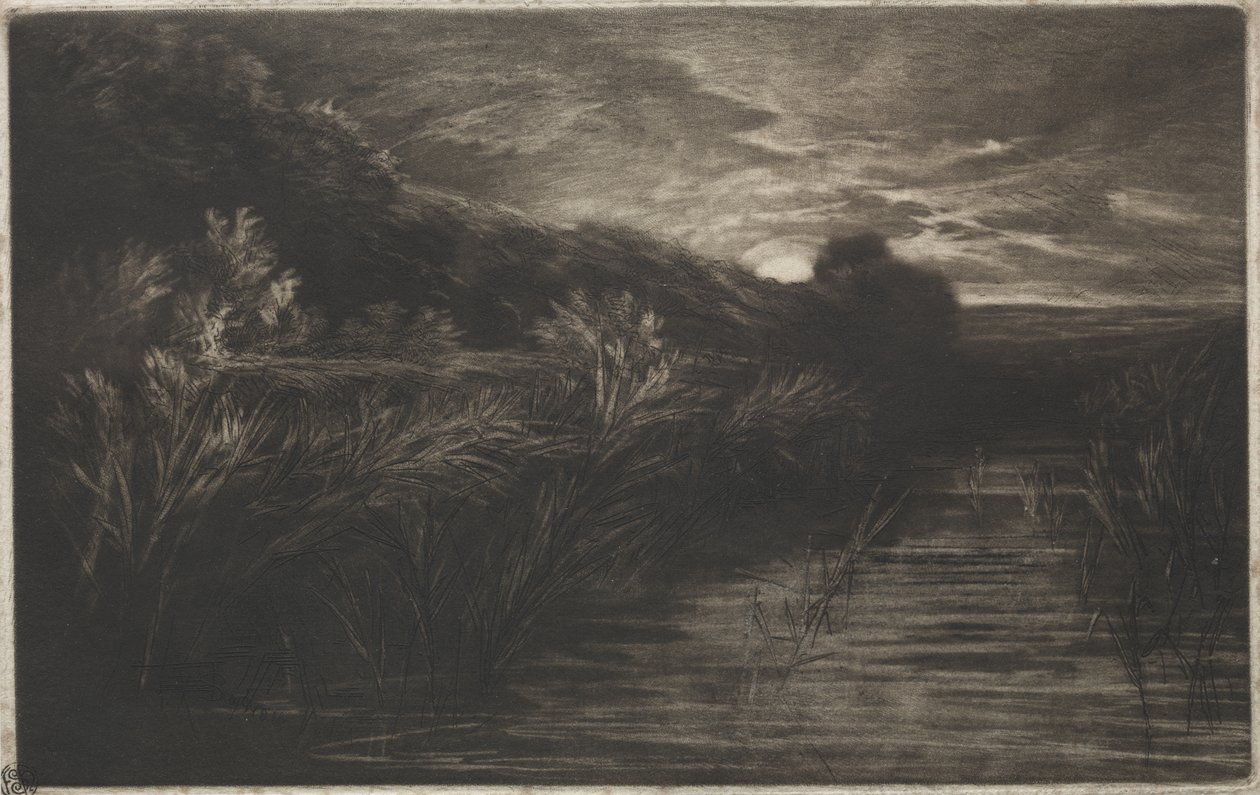 Kanał Winchelsea autorstwa Francis Seymour Haden