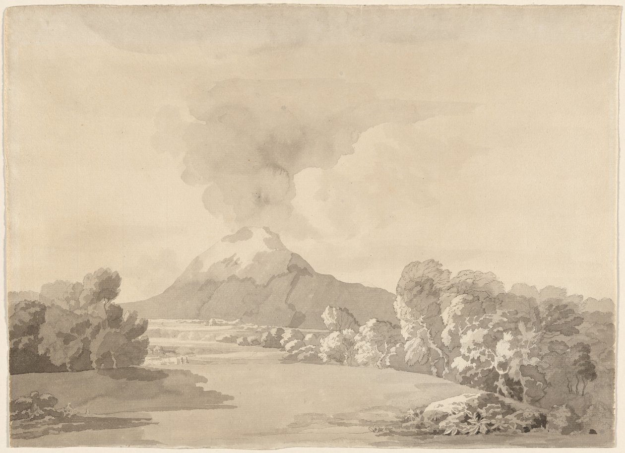 The Wrekin, Shropshire autorstwa Francis Towne