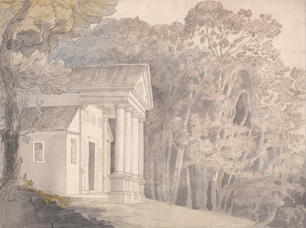 Werrington Park, Devonshire autorstwa Francis Towne