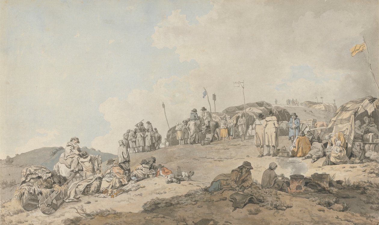 Targi Donnybrook, 1782 autorstwa Francis Wheatley