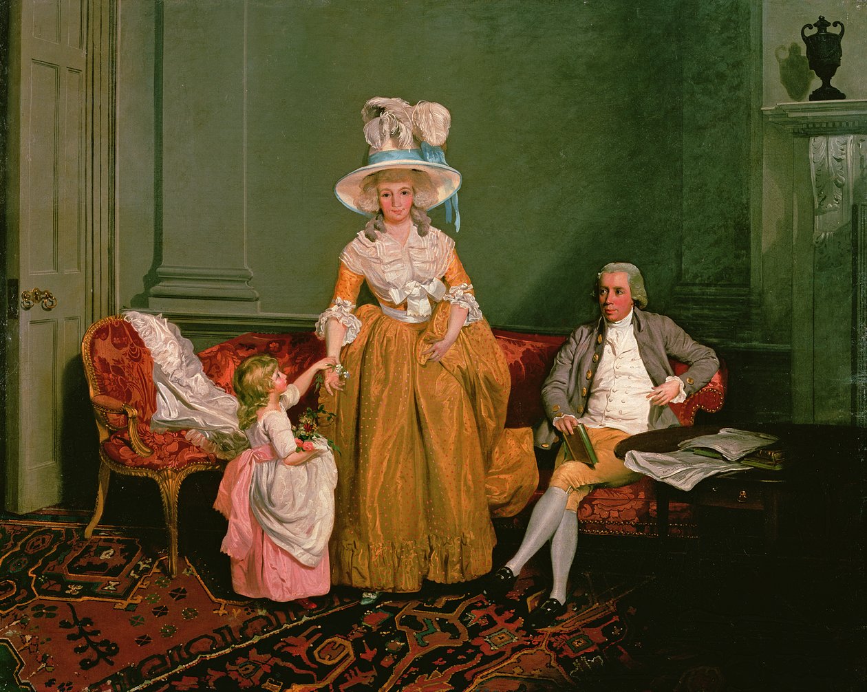 Grupa rodzinna autorstwa Francis Wheatley