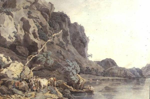 Jezioro Windermere autorstwa Francis Wheatley