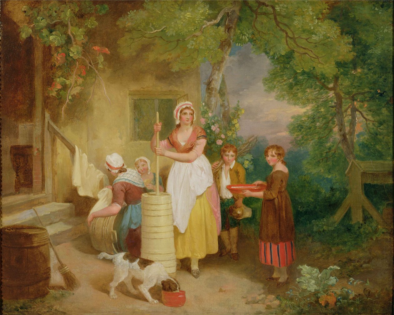 Poranek autorstwa Francis Wheatley