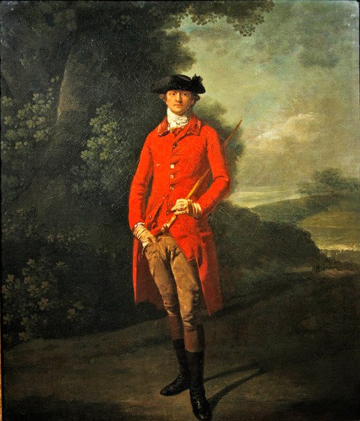 Portret Lorda Spencera Hamiltona (olej na płótnie) autorstwa Francis Wheatley