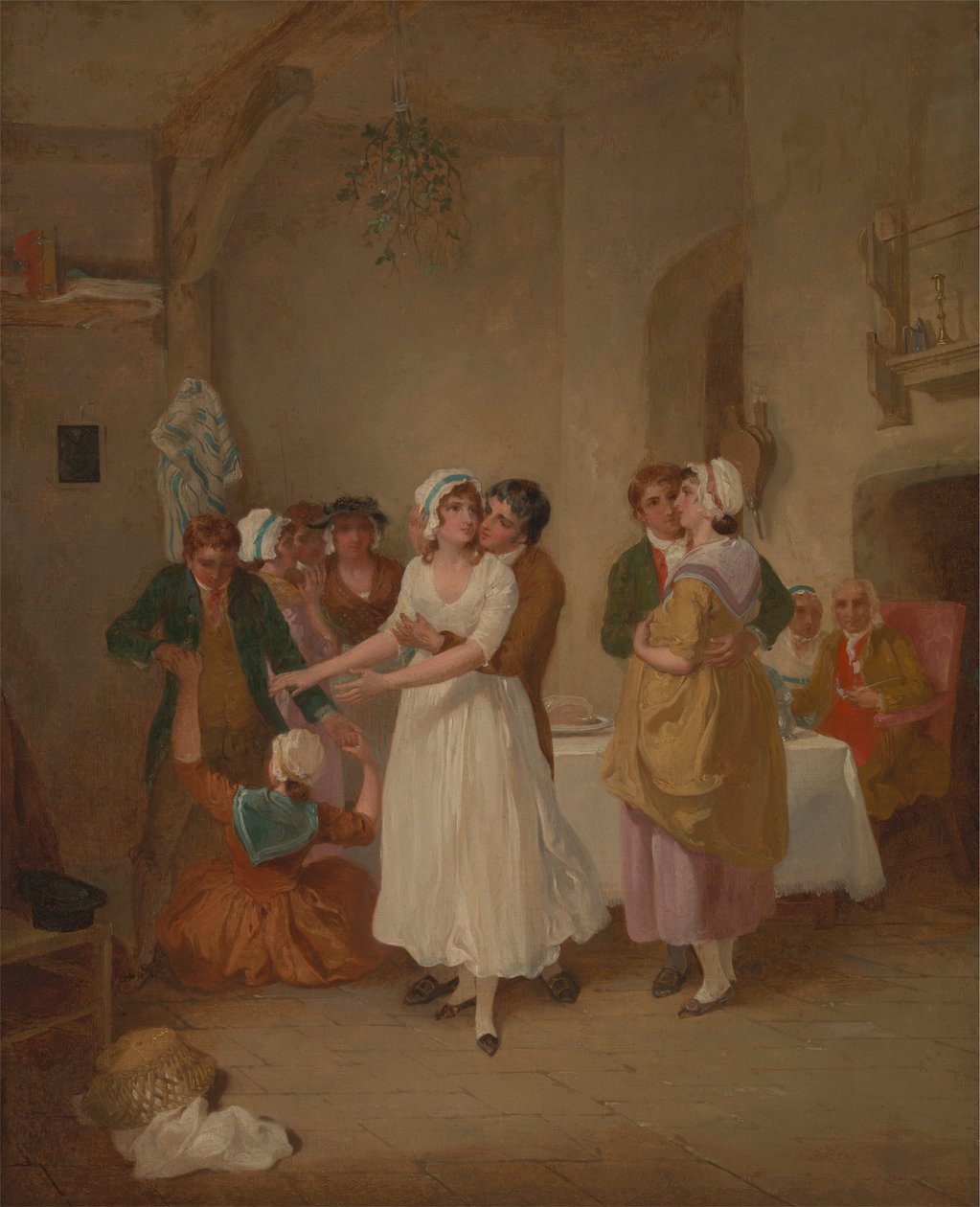 Gałąź Jemioły autorstwa Francis Wheatley
