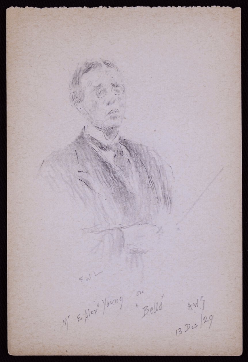 Portret E Alexa Younga autorstwa Francis Wilfred Lawson