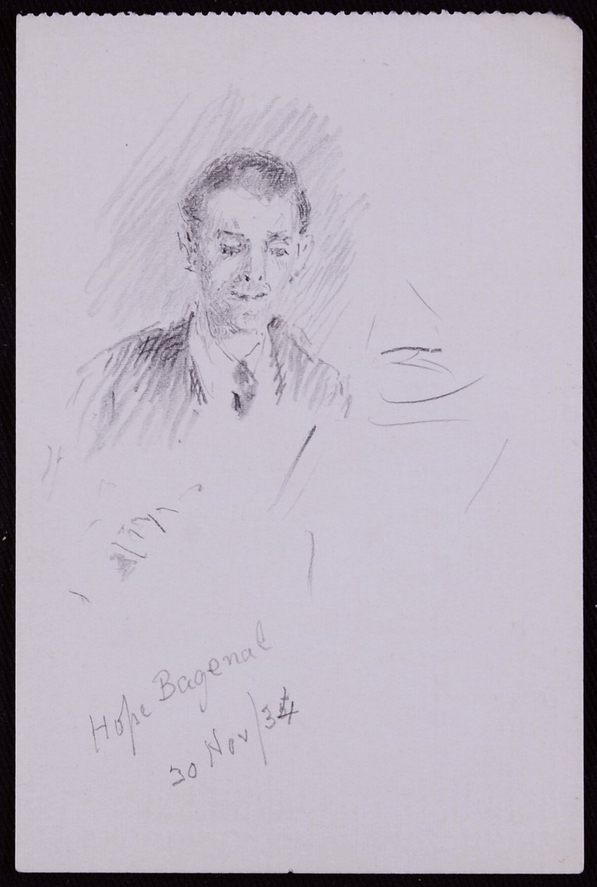 Portret Nadziei Bagenal autorstwa Francis Wilfred Lawson